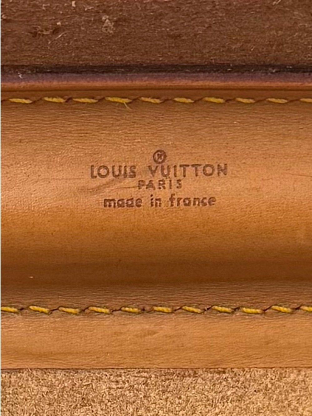 LOUIS VUITTON 1854 PARIS • STEAMER 35 BAG • Made in FRANCE - Picture 16 of 16